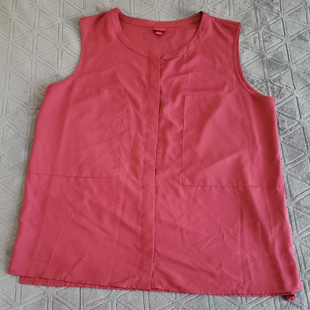 Merona maroon top